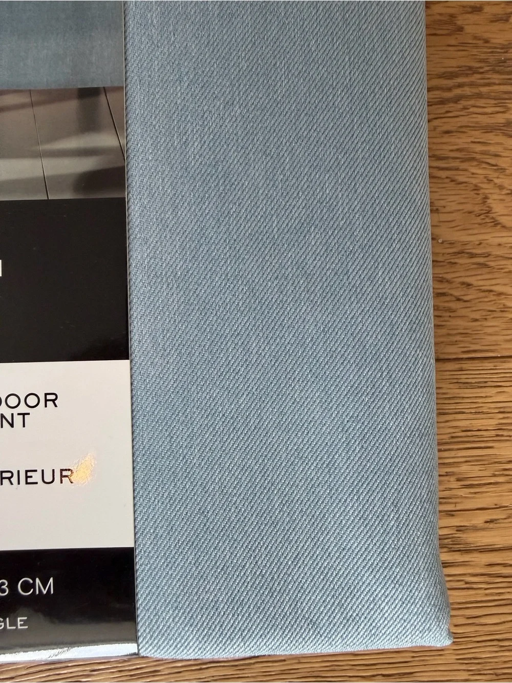 Ralph Lauren Denim Light Pale Blue Water-Repellent Tablecloth Rectangle 60x84